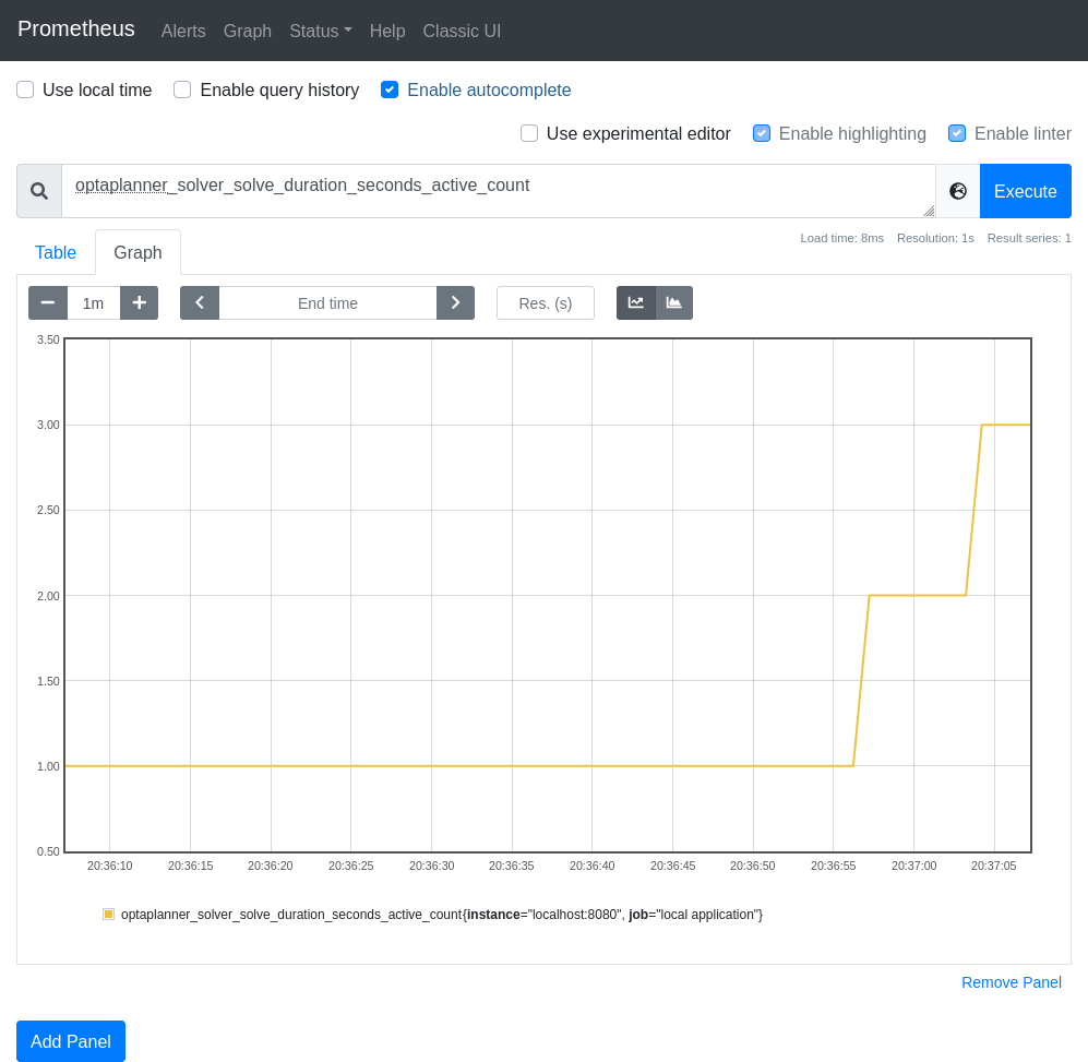 Prometheus UI